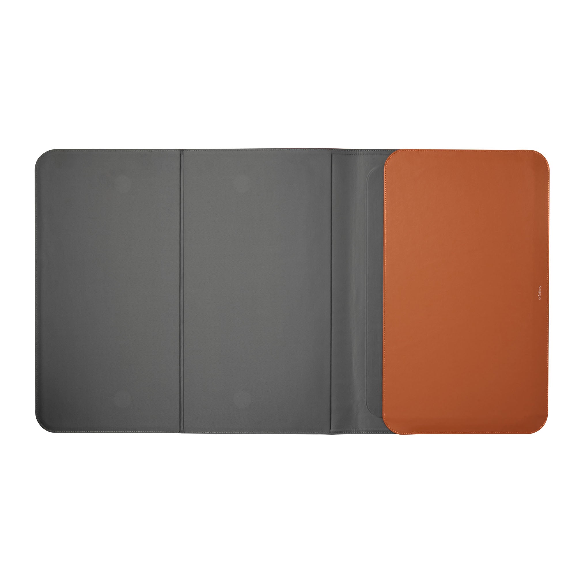 Orbitkey Hybrid Laptop Sleeve | Terracotta & Black | 2-in-1 Desk Mat ...