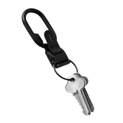 Orbitkey Sleutelorganizer Hybride Leer - Premium Nappaleer & TPU, Slim & Stil