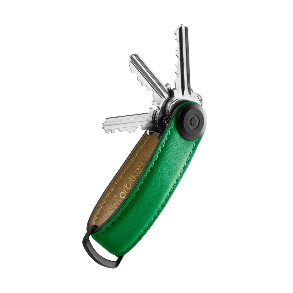 Orbitkey Hybrid Leather Key Organiser black KHL3-BLK-111