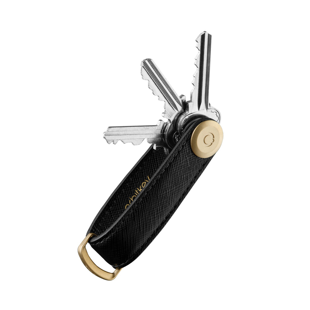 Saffiano Licquaorice Key organizer